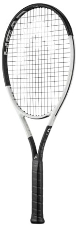 Head Speed Team 2024 Tennis Racquet, Grip Size 3, Black/White
