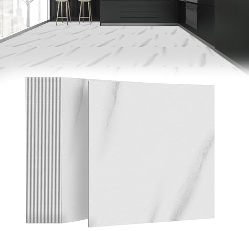 Suusolny 54 pezzi 5,02 m² di rivestimento per pavimenti in PVC, pavimentazione in vinile autoadesiva, piastrelle adesive in vinile, piastrelle per pavimenti, adesivi antiscivolo e impermeabili per