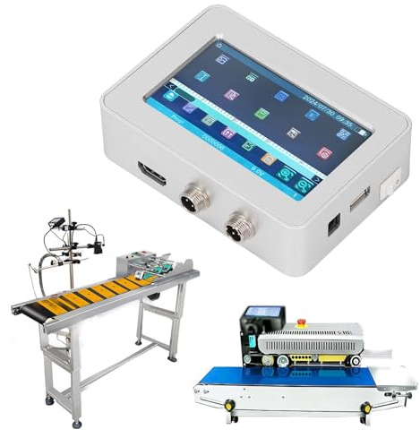 Marhynchus Online-Tintenstrahldrucker, Hochauflösender Touchscreen, Vielseitiger Druckinhalt, Hohe Geschwindigkeit mit Externem USB Zum Importieren von Benutzerbildern, Grafiken,