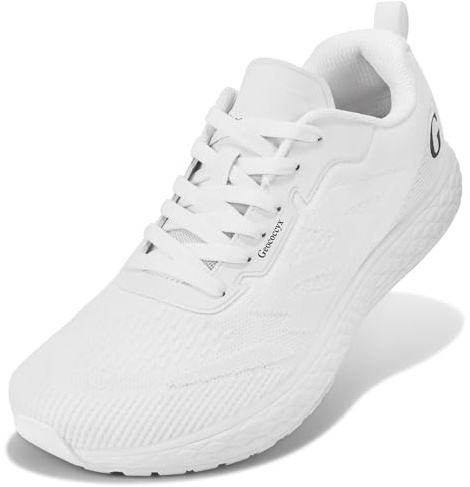 Geococcyx Sportskor för män, bred tålåda, sneakers, ventilerande, halkfria för vardag och utomhus