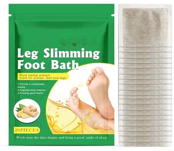 rabuu Slimming Foot Soak Packs - Sweat-Enhancing Cold Relief Firming Moisturizing Foot Bath Bags