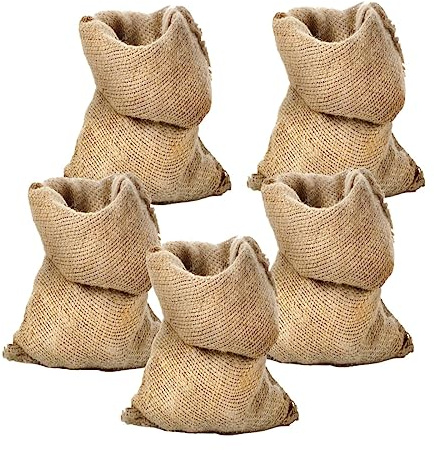 STI Sacco Juta 70x120 Neutro Naturale caffè Cereali Tela yuta Regali 5 Pezzi