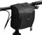 UPANBIKE Fahrrad Lenkertasche, Fahrradtasche Multifunktionale Fahrrad Vorderer Rahmentasche mit Schultergurt und Regen-Abdeckung(Schwarz)