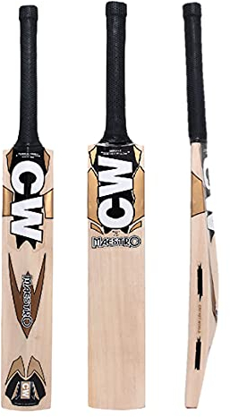 CW Maestro Kaschmir Weide Cricketschläger Club Play Turnier Level volle Größe Erwachsene Kurzer Griff Echte Kaschmir Weide Schläger mit Abdeckung