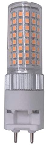 Ampoules G12 lumière menée de maïs, Dimmable 16W 1600LM SMD2835 3000-6000k Led Ampoules lampe Ultra Lumineux AC 85-265V g12 Bi-Pin Base Angle de Faisceau de 360 Degrés,Warm white,10 Pack
