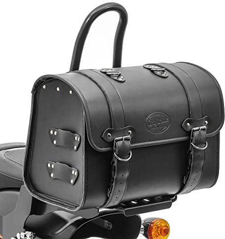 Sacoche arrière Compatible avec Motos Custom/Sac de Sissy Bar Craftride LP 26L