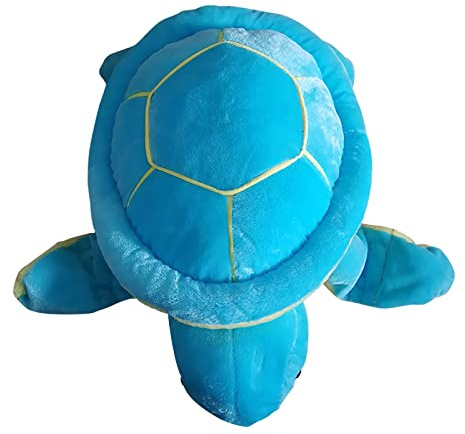 Attrezzatura protettiva per sci, Turtle per bambini, uomo e donna, tartaruga, skateboard, protezione per i fianchi, snowboard, sci, hip butt pad, set di protezioni per lo sci (Blue, 50CM)