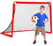 Fussballtor Trainer, 2 in 1 Fussballtor mit Torwand, 180x120x120cm Fußballtor Kinder mit Tragetasche, Fussball Tor für Familien, Garten
