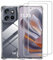 zZjoOoj Coque Compatible avec Motorola Moto Edge 50 Neo + 2 Film de Protection d'écran en Verre Trempé,Housse Etui en Silicone TPU de Qualité Supérieure avec Coins Renforcés (Transparent)