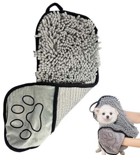 Mikrofibervårdsverktyg, hundhandduk med hundhandduk | Hundbadhandduk