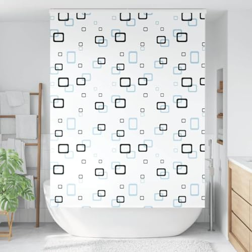 Water Resistant PEVA Bathroom Privacy Cassette Shower Blind 150 x 240 cm