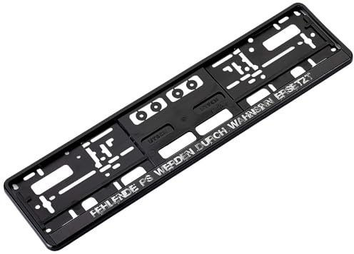 Utsch 195660 Portamatrículas 520 mm Ausende PS