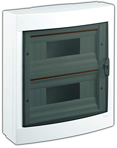 Verteilerschrank C125VK-90918124, weiß, 24 module