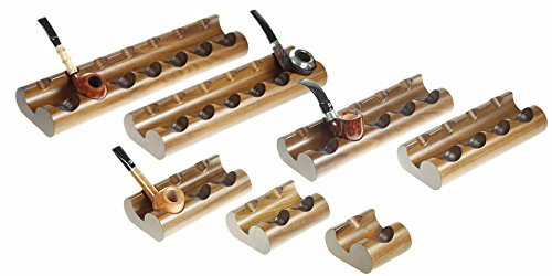 portapipe en noyer massif série round C705