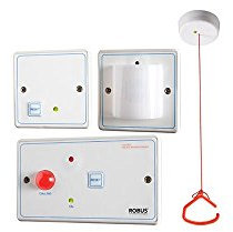 Robus RDPTA-01 Disabled Persons WC Toilet Emergency Alarm System Full Kit