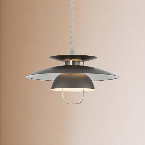 Lindby Esstisch Pendelleuchte Ø43 cm, Hängelampe höhenverstellbar Esszimmerlampe Hängeleuchte ohne Leuchtmittel Esszimmer Lampe hängend Küchenlampe