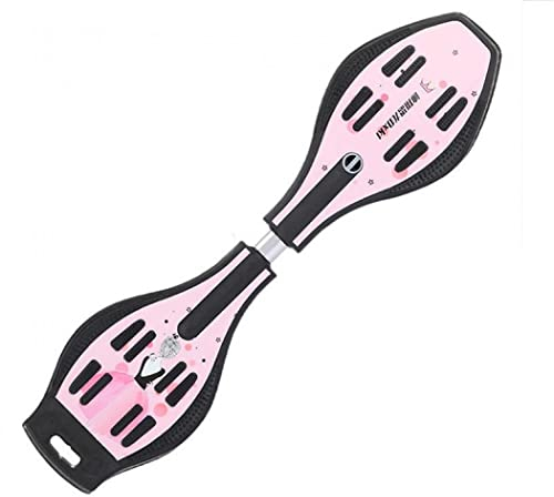 Patineta Ripstick Deluxe Junior con ruedas de 360 grados y plataforma cóncava antideslizante, ruedas iluminadoras para jóvenes principiantes