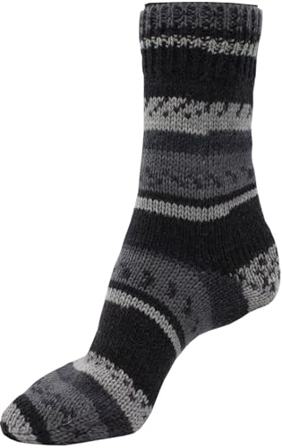 Sockenwolle 6fach -Kartopu Strumpfwolle 150gr Knaul – 6fädiges Strumpfgarn in grosser Farbauswahl - 375m-Lauflänge – Ökotexzertifiziert Made in Europe - Farbe (7007)