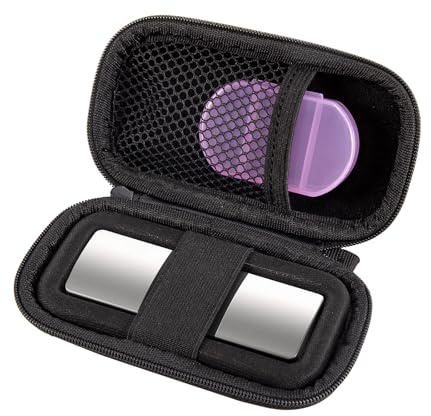 Pochette pour KardiaMobile 6L, Sac de transport compatible pour le moniteur ECG KardiaMobile, Housse de protection pour moniteur cardiaque, Étui de voyage pour Kardia Mobile 6L ECG (Sac seulement)