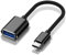 USB C to USB Adapter, Type C OTG Cable, Thunderbolt 3 Adapter, Compatible with iPhone 15 Pro/Max, MacBook Pro/Air, iPad Pro, Google Pixel, Samsung Galaxy