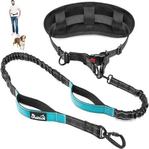 Eyein Hands Free Dog Lead, Anti Pull Dog Waist Lead for Dog Walking Running