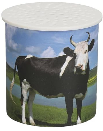 Machine À Sons De Vache | Boîte À Meuh Réaliste Jouet Interactif Tout Âge ABS Solide Son Authentique Vache Activités Extérieures Pédagogie Sensorielle Cadeau Fêtes Famille Pliable Transport Facile