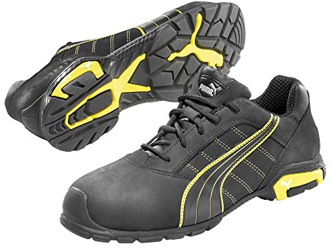 Puma Safety Sicherheitsschuhe Metro Protect Amsterdam Low Sicherheitshalbschuhe Gr. 43, schwarz