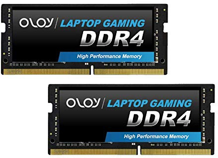 OLOy DDR4 RAM 32GB (2x16GB) 2666 MHz CL19 1.2V 260-Pin Laptop SODIMM for Intel (MD4S162619IZDC)