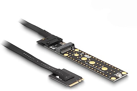 DeLOCK 64215 Intern M.2 Intern adapter och gränssnittskort