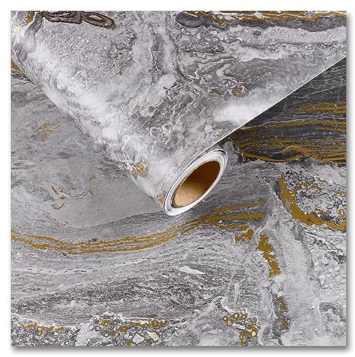 CRE8TIVE Marmor-Tapete zum Abziehen und Aufkleben, für Küche, Arbeitsplatte, Marmor-Vinylfolie für Möbel, Spritzschutz für Küche, wasserdicht, Badezimmer, Arbeitsplatte, Schrank, 30 cm x 200 cm