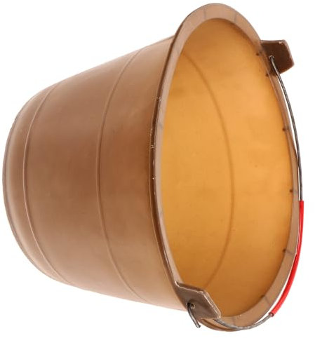 Homoyoyo Secchio Di Plastica Portatile Per Cemento e Sabbia Design Robusto Con Maniglia Per Confezione