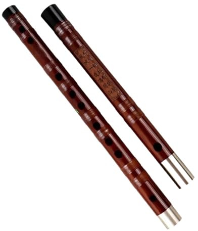 Professionelle Bambusflöte, Bambus-Dizi-Schüler, Die Flöte Unterrichten (Color : C Key)