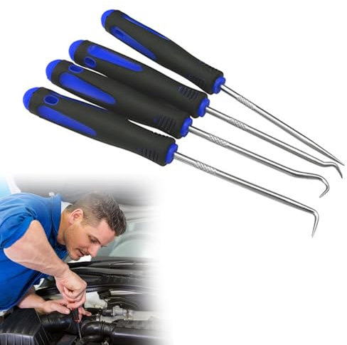 Extracteur de Crochets,Crochets Longue Portée,Ramassage et Crochet,Jeu de Crochets et Tournevis Mécanique de Précision,Tournevis for Joint d'huile de Voiture,Pics et Crochets de Précision,1PCS