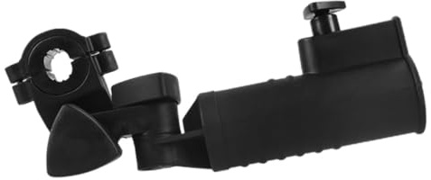 WHAMVOX Adjustable Golf Cart Bag Holder Umbrella Stand Clamp Portable Multi Functional Golf Umbrella Holder for Outdoor Use Sturdy Black Support for Accessories