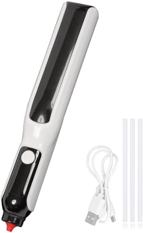 Colle adesive a caldo alimentate al litio Design ergonomico Riscaldamento rapido 7mm Stick Capacità Handmade Art Tool Colle al litio