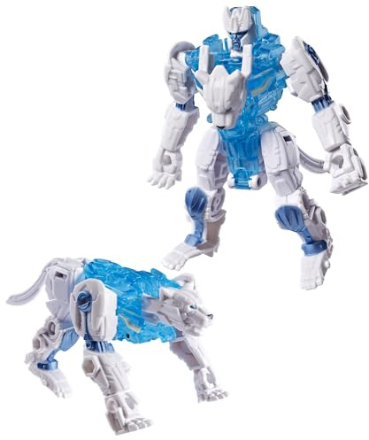 Transformers CYBERWORLD Cheetor Cyber Changers Energon Surge | Actionfigur på 10 cm | Snabb omvandling till odjursläge | Robotleksaker för barn från 6 år