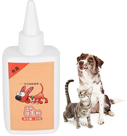 Fafeims Ear Powder For Dogs Plucking, Pet Plucking Powder, 80ml For Dogs, Cats Keep Clean, Prevent Ear Dirt, Improve Hearing