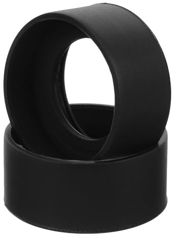 MAGICLULU Capuchons en Caoutchouc pour Oculaire Microscope Lot 2 Pièces Diamètre 32- Protection Oculaire pour Microscope Stéréoscopique Binoculaire