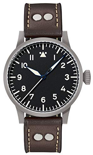Laco Fliegeruhr Original Münster Made in Germany – 42 mm Ø hochwertige Automatikuhr – Einzigartige Qualität. Herausragende Verarbeitung – Wasserdicht im zeitlosem Design – seit 1925