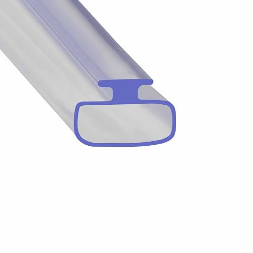 Soft Flexible Rubber Bubble Shower Seal | for Bi Folding Doors & Shower Screens | Fits Into Channel | BIF051 (1 Metre)