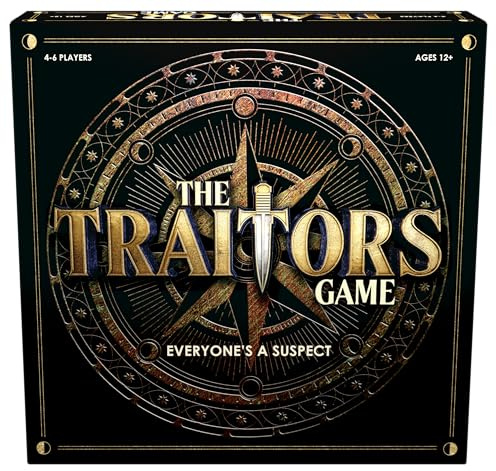 Goliath The Traitors Board Game | Inspired by Hit TV Show, Uncover The Traitor | 4-6 Players, Ages 12+