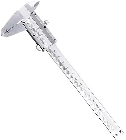 ACCRUX- Pie de Rey Profesional 0-150mm/6″ - Calibre Vernier de Precisión 0.02mm - Para Medición Interior, Exterior y Profundidad - Ideal para Taller, Industria y Bricolaje