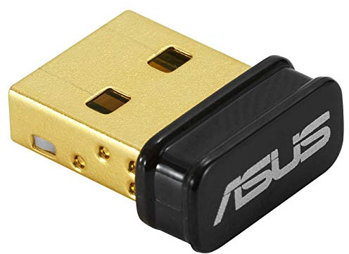 ASUS USB-N10 Nano B1 - Llave USB Wi-Fi/Adaptador Wi-Fi N150 (Revestimiento Chapado en Oro)
