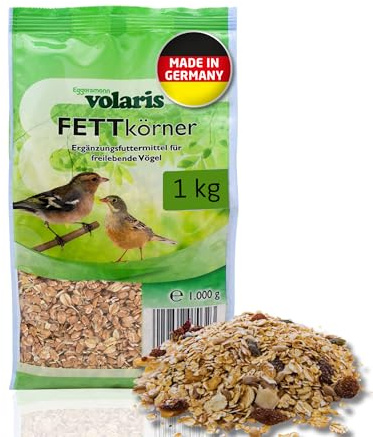 Eggersmann volaris fågelmat vilda fåglar året runt 1 kg [fettkorn]