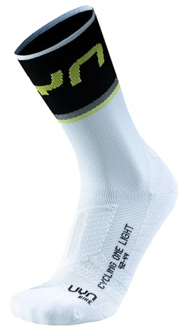 UYN S100287 CYCLING ONE LIGHT Socks Men's weiß schwarz 44