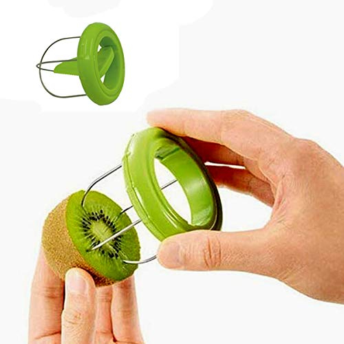 TAGLIA AFFETTA SBUCCIARE SBUCCIA FRUTTI KIWI PAPAYA MACEDONIA COLTELLO VERDE