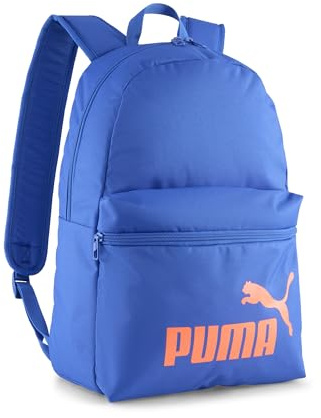 Puma Phase Backpack Zaino, Blu Montagna-rosso Incandescente, Taglia unica Unisex - Adulto