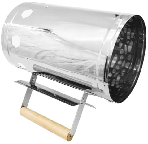 UKCOCO Secchio per Impugnatura Termica Isolante Design per Aria per Barbecue all Aperto e Accensione Rapida