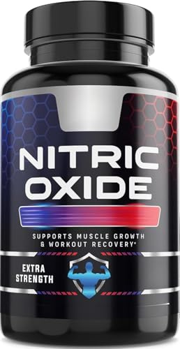 Stickoxid-Booster Extra Strength – 3-fach starkes L-Arginin und Citrullin, beste Stickoxid-Ergänzungsmittel für Männer