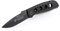 Smith & Wesson Herren Messer Taschenmesser Schwarze Aluminium Griffschalen Länge geöffnet: 18.5 cm, 18,5cm, Schwarz
